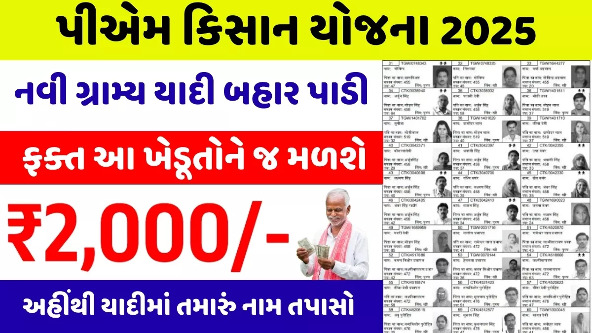 PM Kisan Yojana Gramin List